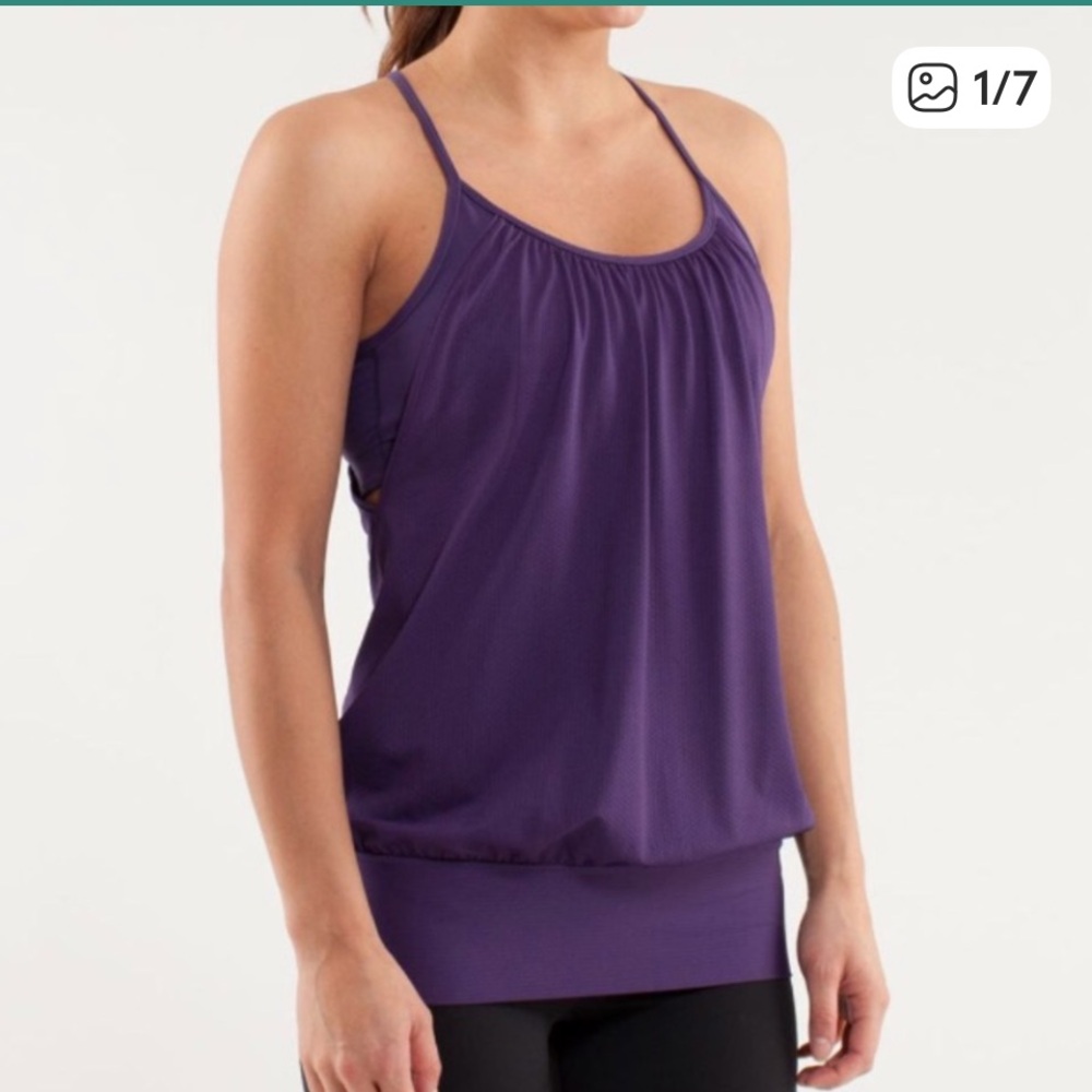 lululemon No Limits Tank Purple/Purple